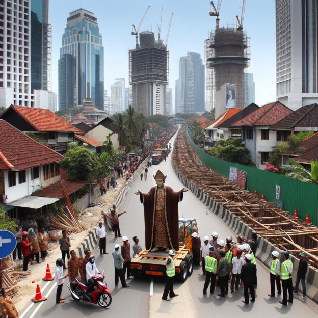 "Kontroversi Penutupan Jalan Utama di Jakarta untuk Proyek Infrastruktur Baru